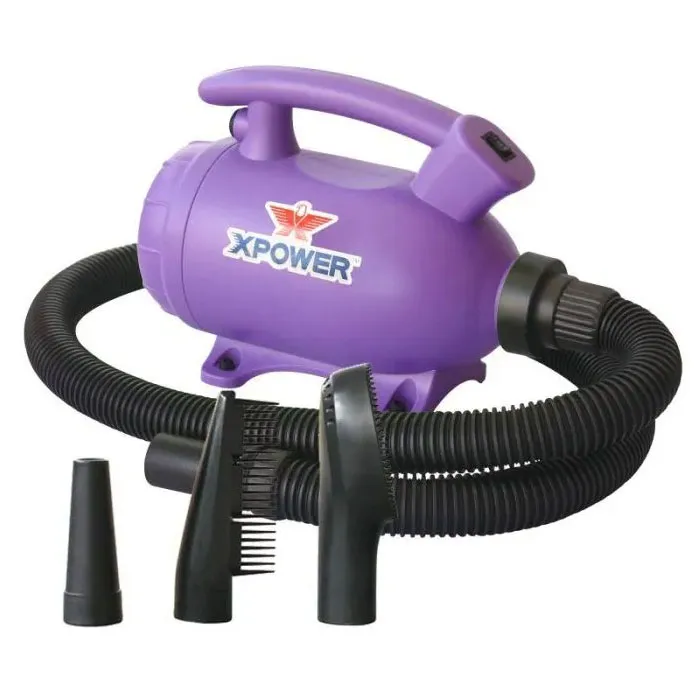 What does Dog Grooming Dryer use to dry dogs?