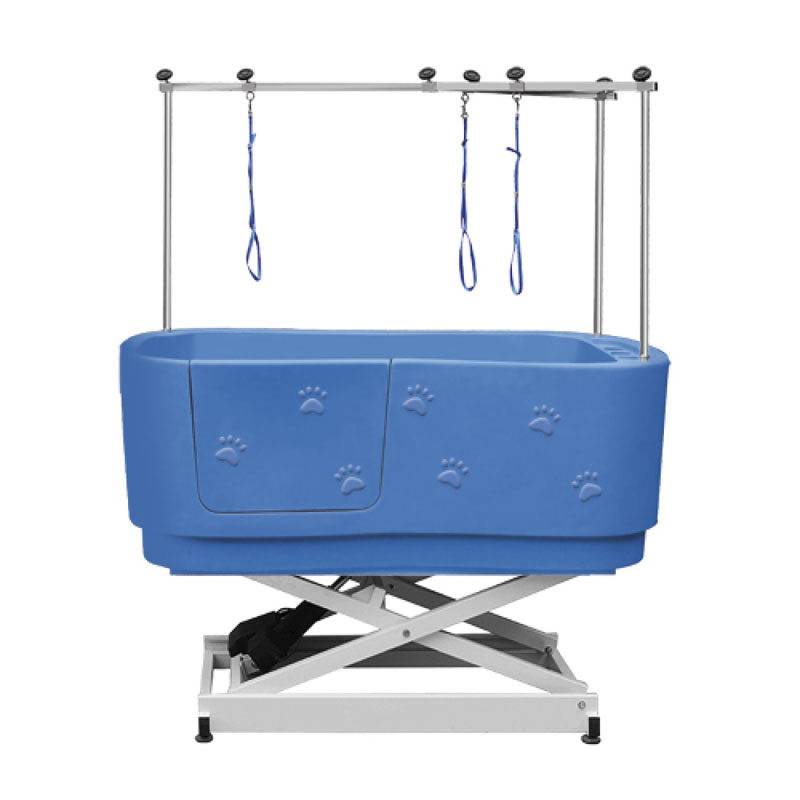 Electric Blue Grooming Bathtub