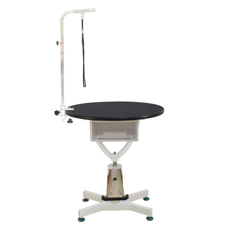 Hydraulic Round Table Pet Grooming Table