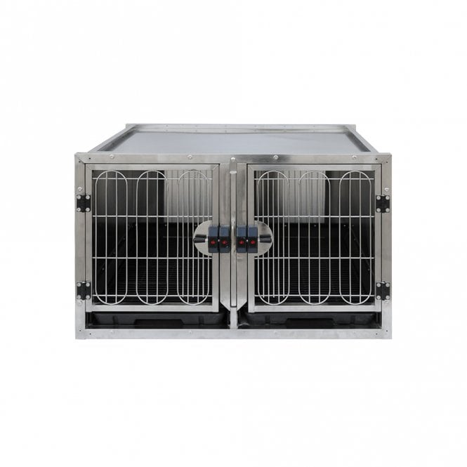 Why are premium stainless steel pet cages easier to clean?